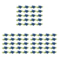 thumbnail image 4 of Maytalsory 100pcs Decor With Satin Ribbon Flowers Beautiful And Versatile Choice Beautiful blue 3Set, 4 of 6