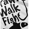 thumbnail image 5 of Crawl Walk Fish Hook Outdoor Lover Toddler Boy Girl T Shirt Infant Toddler Brisco Brands 6M, 5 of 6