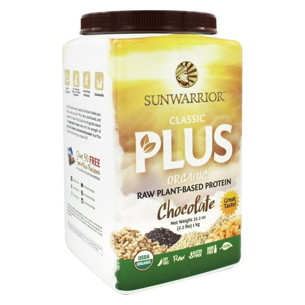 Sunwarrior Classic Plus Organic Raw PlantBased Protein