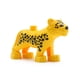 thumbnail image 1 of Bloques de construcción granulares grandes, animales, tigre, panda, león, mono, escena de combinación gratuita, accesorios de plástico, 1 of 6