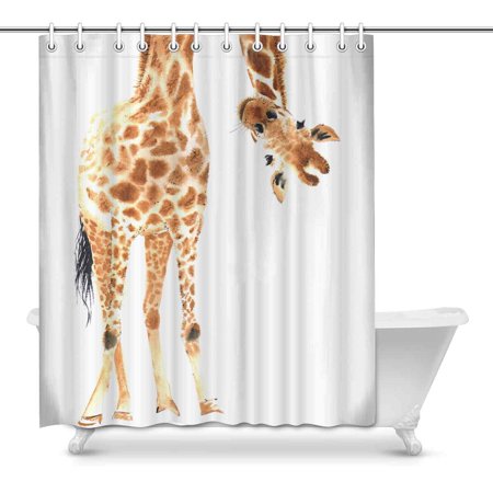Pop Funny Giraffes Shower Curtain 60x72 Inch Walmart Canada