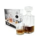 thumbnail image 1 of Vasos de Vidrio para Whisky con Decantador de Cristal IDEA NUOVA 860 ml, 1 of 5