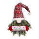 thumbnail image 5 of Decoración navideña Corona navideña Sin rostro Anciano Espíritu Navidad Puerta Colgante Colgante Decoraciones navideñas Sailing Electrónica, 5 of 5