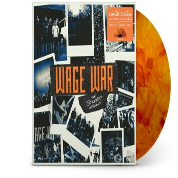 WAGE WAR - STRIPPED SESSIONS THE (INDIE EXCLUSIVE ORANGE SWIRL VINYL WITH BONUS INSERT) - Vinyl