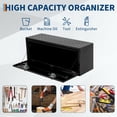 thumbnail image 4 of EDTara Lockable Aluminum Toolbox Chest, Heavy Duty Diamond Plate Storage Organizer With Keys for Trucks, Rvs, and Trailers, 4 of 6