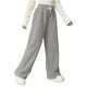 thumbnail image 5 of HongQid Womens 2 Piece Sweatsuit Set Sherpa Winter Coats Fleece Zip Up Jackets Warm Plush Hooded Plus Size Winter Coats Oversized Fuzzy Jackets with Pants, 5 of 9