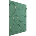 thumbnail image 2 of 19 5/8"W x 19 5/8"H Felix EnduraWall Decorative 3D Wall Panel, Universal Pearl Metallic Sea Mist (Covers 2.67 Sq. Ft.), 2 of 6