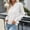 White, variant on BUIGTTKLOP Cardigan Sweaters for Women Lightweight Trendy Long Sleeve Lapel Collar Button down Sweater Cardigans