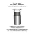 thumbnail image 2 of Westinghouse Lighting 7749200 .5 in. X 24 in. Brushed Nickel Down Rods, 2 of 2