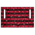 thumbnail image 2 of XYZCANDO Buffalo Plaid Snowflake Golf Cart Rear Seat Cover With 4 Pockets - Non Slip Washable Protector For 2 Passenger Golf Carts, 2 of 8