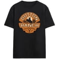 thumbnail image 5 of Yellowstone Dutton Ranch Seal Adult Black Crew Neck Short Sleeve T-shirt - 6XL, 5 of 7