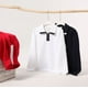 thumbnail image 3 of 380g Heavyweight Trendy Cotton Half-Zip Lapel Sweatshirt for Men, Simple Casual College Style Top, 3 of 4