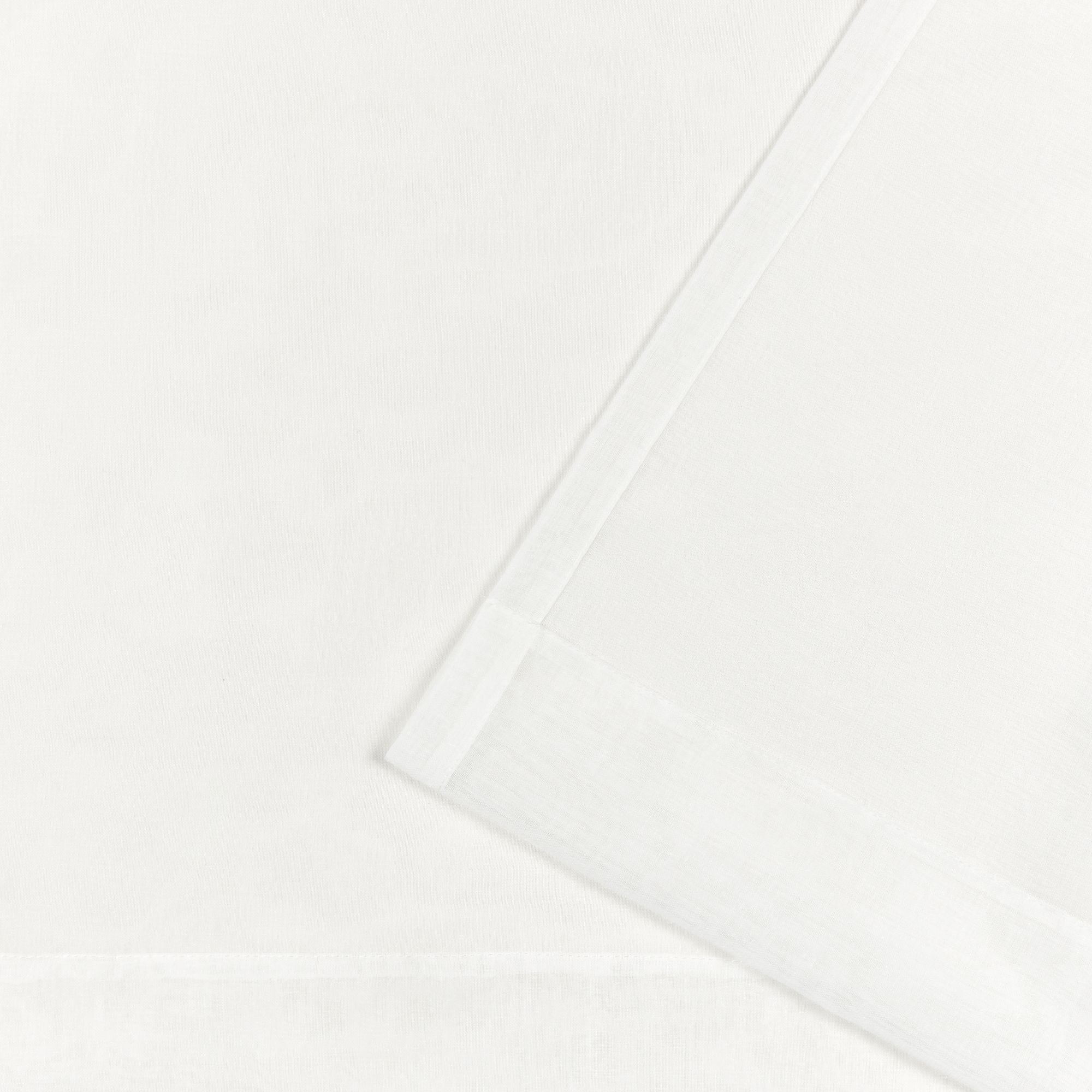 Exclusive Home Hawkins Sheer Bronze Ring Top Curtain Panels, 54"x84", Natural, Set of 2