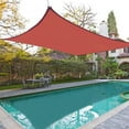 thumbnail image 2 of Yescom 18'x18' Square Sun Shade Sail UV Blocking Garden Canopy Cover, 2 of 6