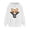 White(New), variant on PNTUTB Women's Round Neck Print Winter Hoodie Sweatshirt Long Sleeved Comfortable Casual Pullover