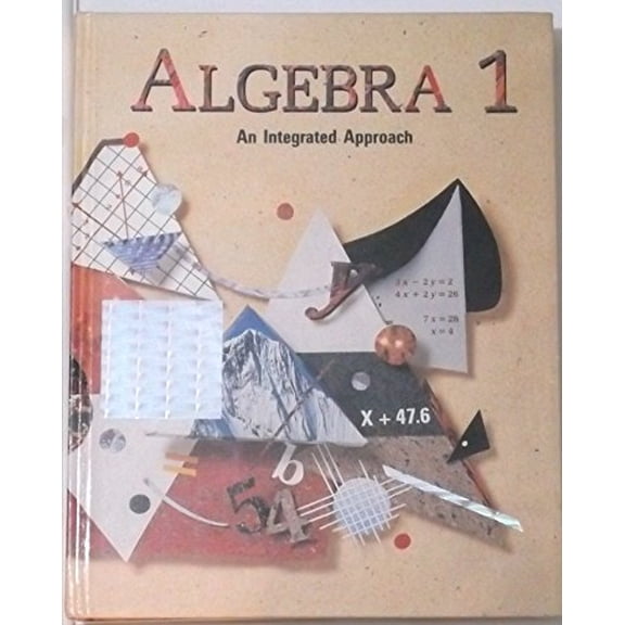 Pre-Owned Algebra 1: An Integrated Approach (Hardcover) 0812358600 9780812358605