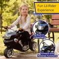 thumbnail image 3 of Battery Powered 3 Wheel Motorcycle Ride On for Kids by Lil' Rider, 3 of 7