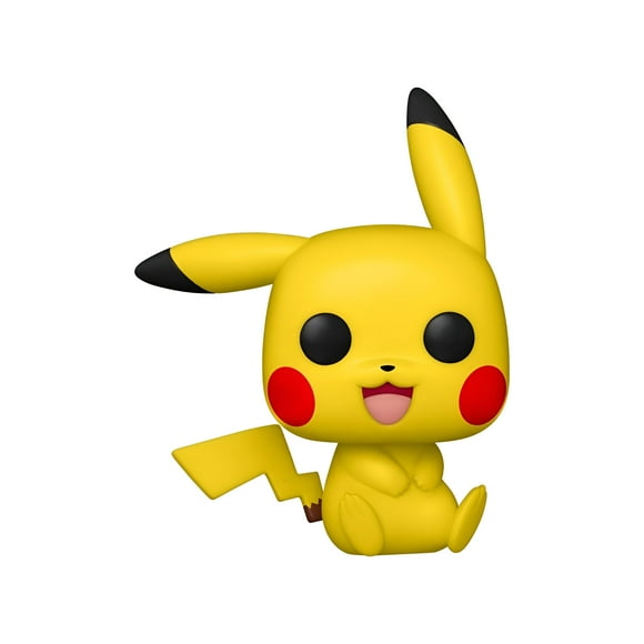 Figura Coleccionable Funko Pop Games Pokémon Pikachu Sentado 1 Pieza