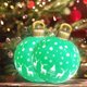 thumbnail image 5 of Adornos de bolas de 60 cm, tema impermeable del festival de Navidad para decoración interior y exterior, 5 of 8