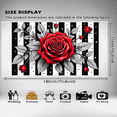 thumbnail image 2 of Red Rose Backdrop Banner Photo Background Strip Floral Backdrop for Wedding Party Home Decor Event Display Photography Prop, 2 of 3