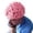 Pink, variant on Cerebrum Adults Personality Brain Cap Knitted Kids Hat Baseball Caps, Hot Pink
