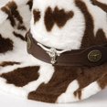 thumbnail image 5 of Vjnyvs Winter Cowboy Print Cowboy Hat Plush Western Hat Funny Cowboy Hat Wide Brim Cowboy Hat for Fancy Party Accessory, 5 of 7