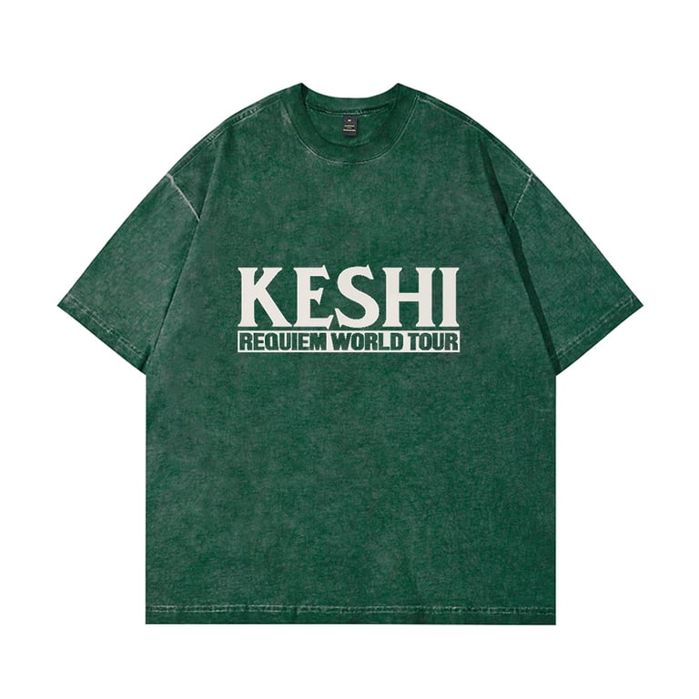 KESHI Requiem ライブ　2025 Tシャツ WORLD TOUR Keshi Requiem World Tour 2025 Cotton Vintage Wash Tee Shirt
