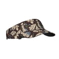 thumbnail image 2 of Xecao Vector Butterflies for Adult Sun Cap offers versatile sun protection with adjustable Velcro for a secure fit., 2 of 8