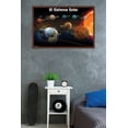 thumbnail image 2 of El Sistema Solar 2013 (Solar System) Wall Poster, 22.375" x 34", Framed, 2 of 2