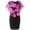Hot Pink, variant on Azrian Womens Dresses Summer Plus Size Fashion Solid Sleeveless Pullover Dress