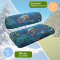 thumbnail image 5 of Aplkyhs Sea Turtle Club Car Seat Covers Breathable Golf Cart Rear Seat 2-Person Seats Golf Cart Seat Cover Soft Golf Cart Accessories Warmth in Winter and Cooling in Summer, 5 of 6