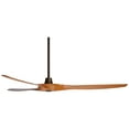 thumbnail image 6 of 60" Casa Vieja Aireon Modern Indoor Outdoor Ceiling Fan with Remote Control Rubbed Bronze Walnut Damp Rated for Patio Exterior House Home Porch Gazebo, 6 of 8