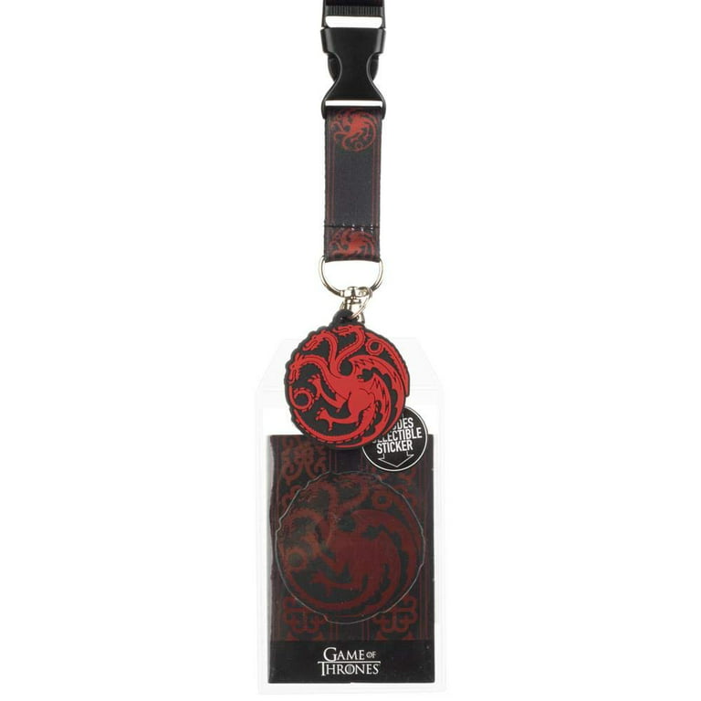 Game of Thrones Lanyard with ID Badge Holder