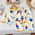 thumbnail image 6 of Little & Big Girls Cotton Knit Pajama Shorts Pants Summer PJ Set,hypoallergenic 6-12 Months 12-24 Months 2t 3t 4t 5t 6t 7t 8t 9t Children Yellow 3-6 Months, 6 of 7