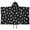 Black Halloween Cat, variant on Black Halloween Ghost Spider Pattern Hooded Bath Towel，50"x30" for Ages 3 To 12 Kids, Quick Dry Lightweight Soft Microfiber Hood Beach Towel Cover Up for Kids