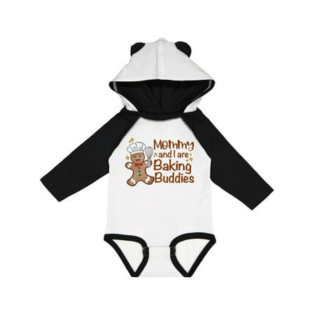 

Inktastic Mommy and I Are Baking Buddies Gift Baby Boy or Baby Girl Long Sleeve Bodysuit