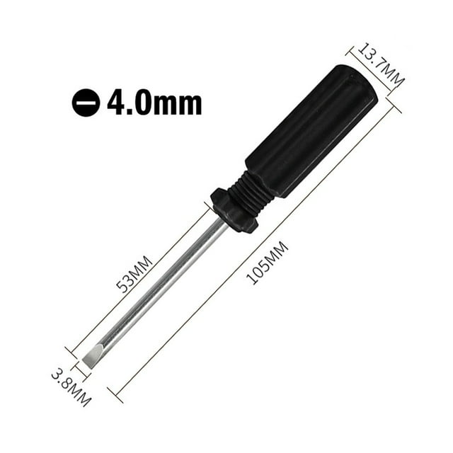 Bgsha 1Pc 4.13Inch Small Screwdriver Repair Tool Slotted Cross Screwdrivers 4mm