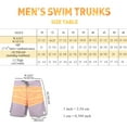 thumbnail image 2 of Beautiful Giant Polyester Trendy Men's Swim Trunks Quick Dry Board Shorts No Liner, 2 of 5