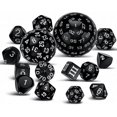 thumbnail image 1 of 15pieces Complete Polyhedral Dnd Dice Set D3-d100 Spherical Rpg Dice Set,100 Sides Dice Set For Rol, 1 of 5