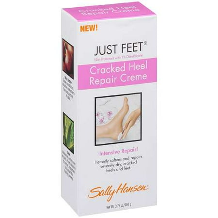 Sally Hansen Just Feet Cracked Heel Repair Creme, 3.75 oz