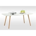 thumbnail image 3 of Convenience Concepts Table Basse Rectangulaire Oslo, Fini Bois Blanc, 3 of 3
