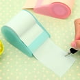thumbnail image 4 of Full Adhesive Roll Sticky Notes, Self-Stick Notes, 1 Rolls Sticky Notes Self-Stick Full Adhesive Roll Notes, Easy Post Notes Cute Sticky Notes, Office Notepad, Schools Supplies, Blue, 4 of 5