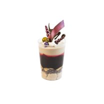 Round Shot Cups - 3 ounce - 400 Count - Spoons Included - Clear Plastic - Straight Wall Shot Glasses - Mini Cup - Tasting Sample - Party Shooters - Drink Shot Tumblers - Disposable or Reusable