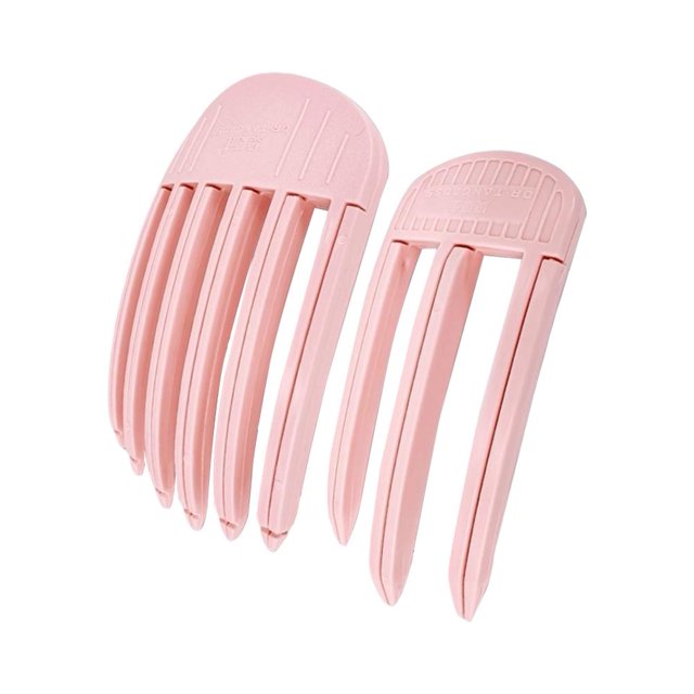 Peigne de Modelage du Vent pour Cheveux Volumineux 3 et 6 Dents Design Invisible Réglable Matériau Résistant aux Hautes Températures