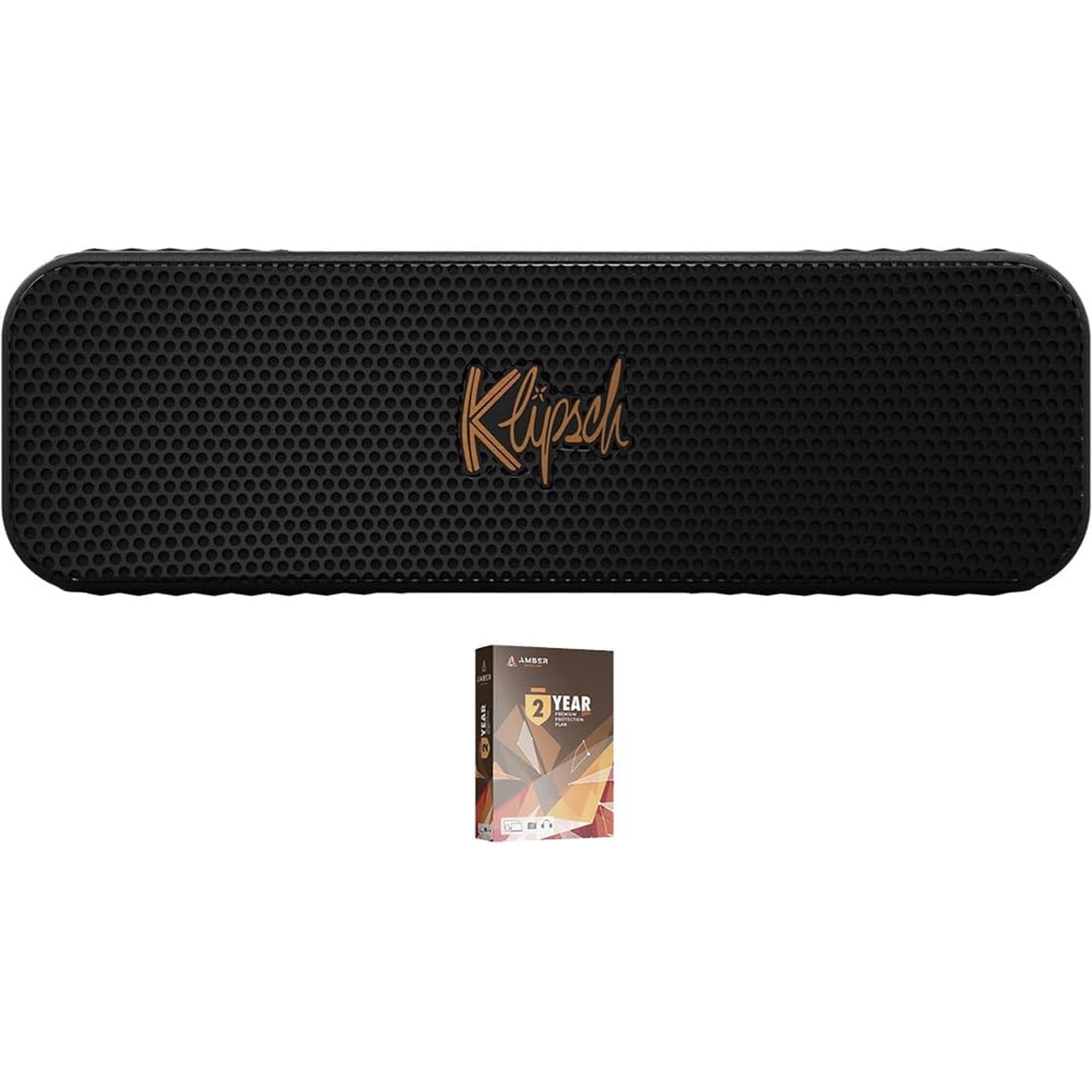 Klipsch KLIPSCH-DETROIT Portable Bluetooth Speaker with Full Range Audio and a 2 Year Amber Protection Plan (2023)