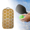 thumbnail image 2 of Funda para raqueta de Pickleball, bolsa de transporte para raqueta con Protector de cremallera con bolsillo de malla, funda para paleta de tenis de, 2 of 8