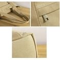 thumbnail image 5 of PIKADINGNIS Women's Canvas Tote Bag Purse Retro Large Size Corduroy Shoulder Bags Messenger Multi-pockets Hobo Handbag Zip Closure, 5 of 5