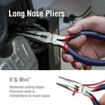 thumbnail image 2 of WORKPRO 7-piece Pliers Set with Groove Joint, Long Nose, Slip Joint, Linesman, and Diagonal Pliers for DIY & Home Use, 2 of 9