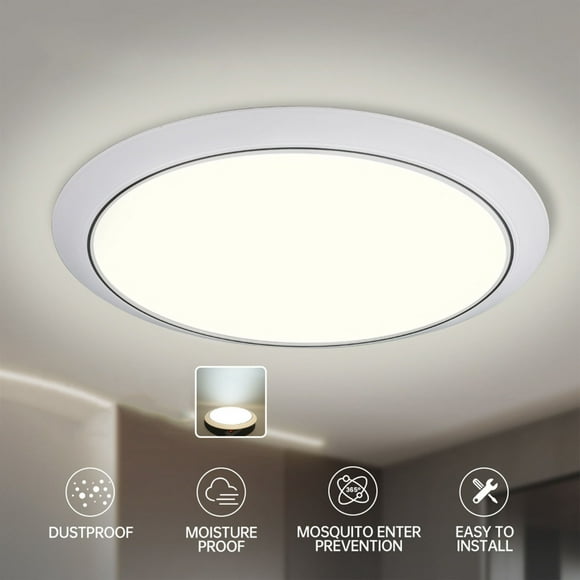 TACILIP Plafonniers à Détection du Corps Humain, Lumières de Cour, Couloirs, Balcon, Luminaires de Plafond, Luminaires Circulaires pour la Maison, Éclairage Extérieur, Cadeaux pour Maman