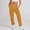 94#Yellow, variant on JXMVOJ Women's Cotton Sweatpants Yoga Lounge Casual Pants Open Bottom Sweat Pants Women Solid Color Elastic Waist Loose Casual Pants for Women with Pockets